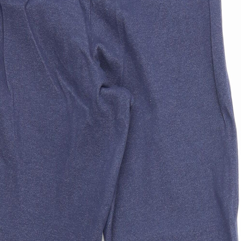 John Lewis Womens Blue   Trousers  Size L L25 in