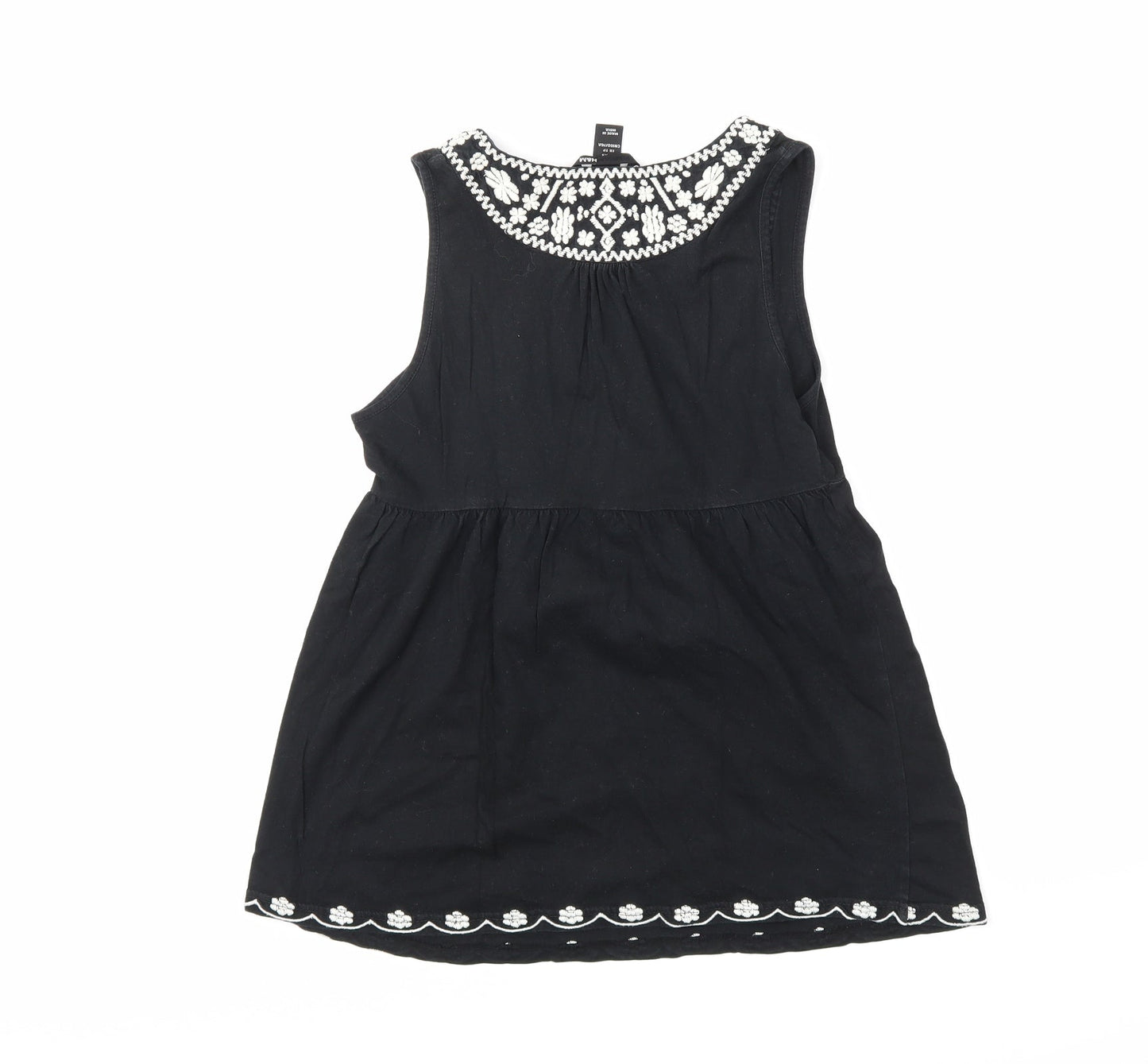 H&M Womens Black   Basic Tank Size XS