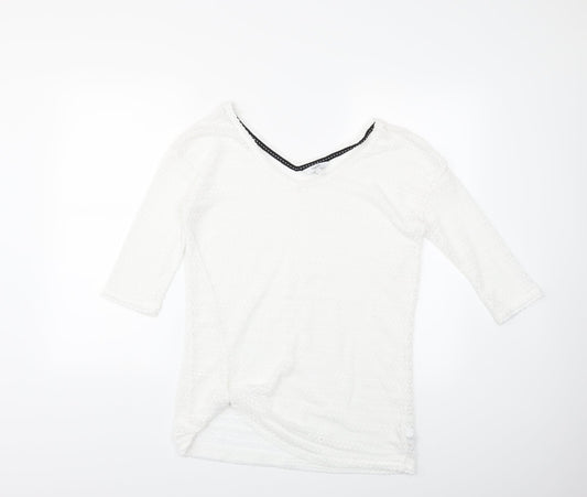 NEXT Womens White   Pullover Jumper Size 6