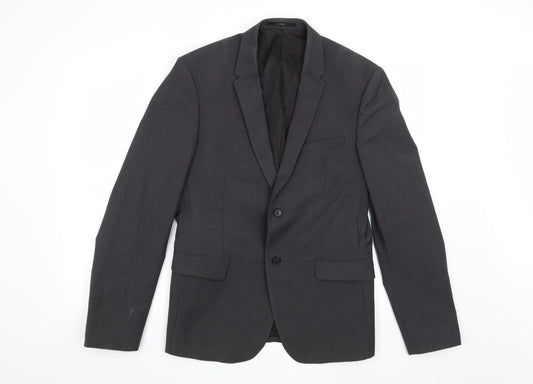 Zara Mens Grey   Jacket Suit Jacket Size M