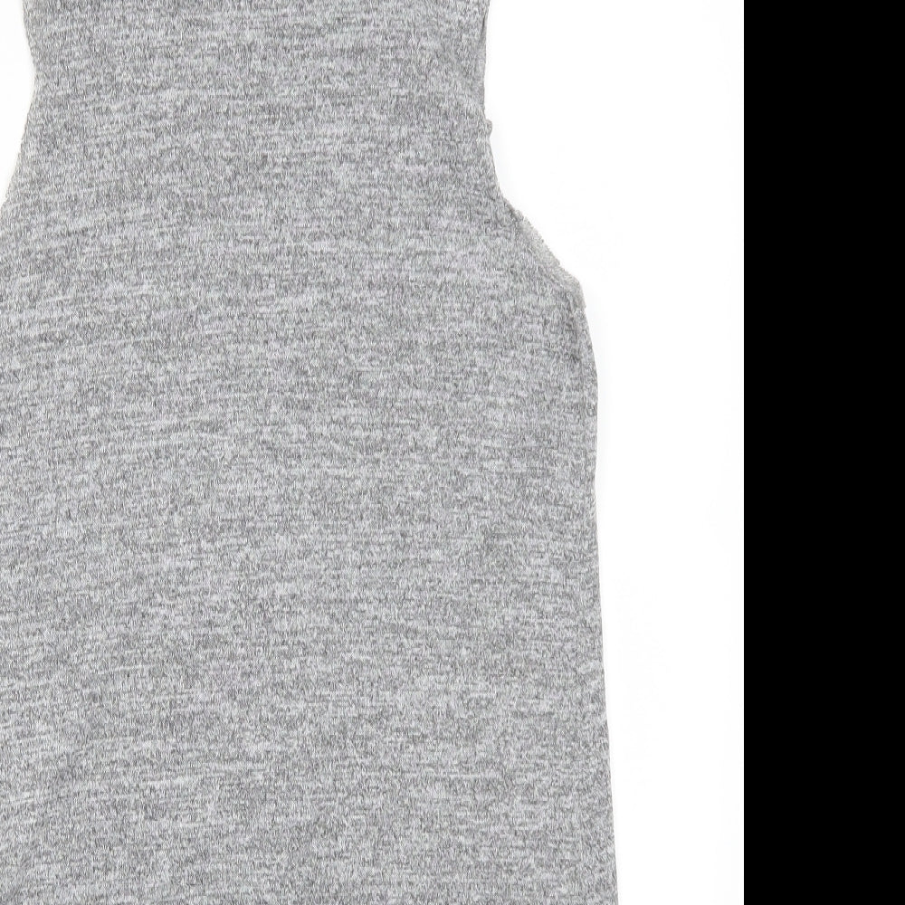 Preworn Womens Grey   Tunic T-Shirt Size 12