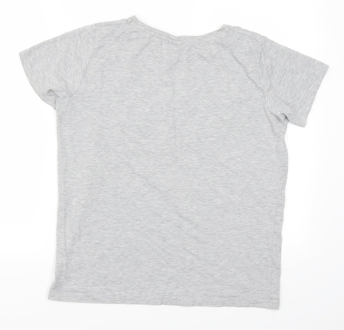 Gogglebox Womens Grey   Basic T-Shirt Size 12  - Gogglebox