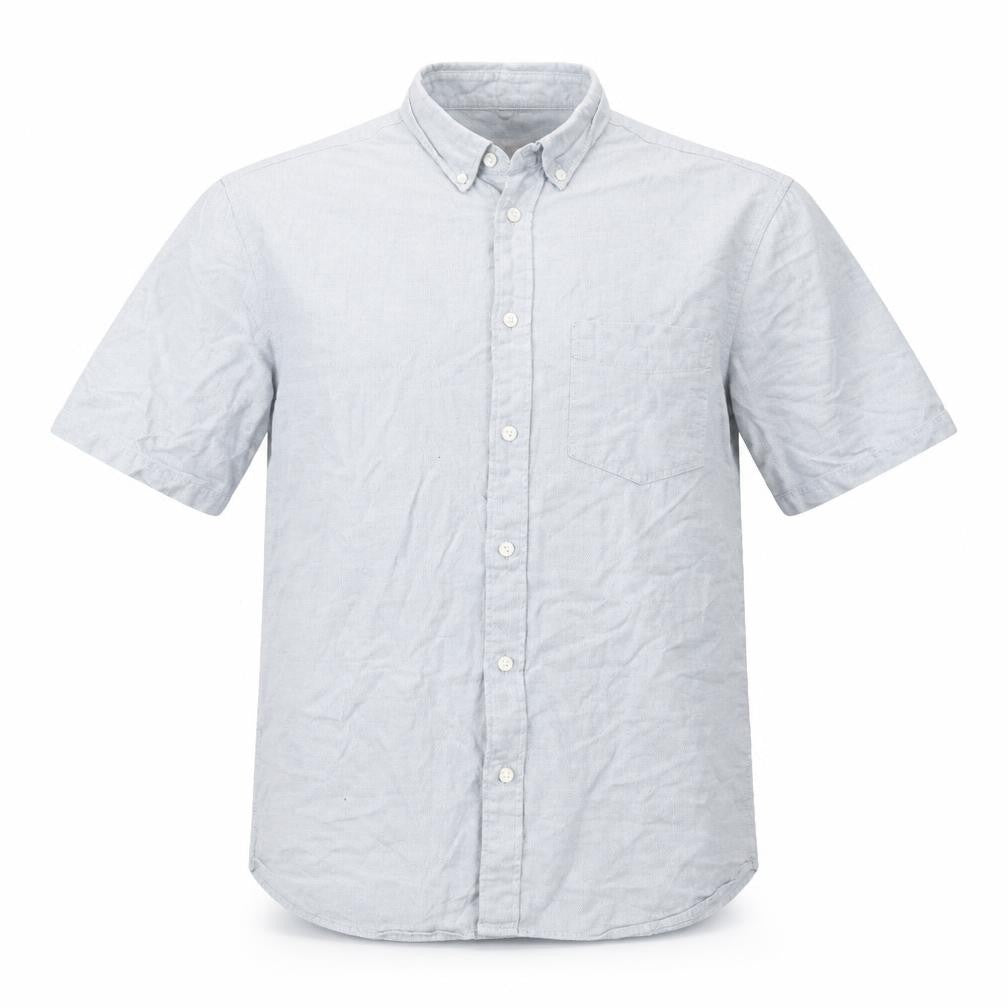 H&M Mens Grey    Button-Up Size M