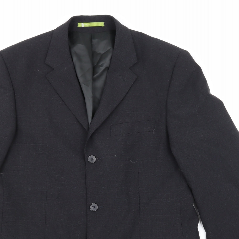 Burton Mens Grey   Jacket Suit Jacket Size 38