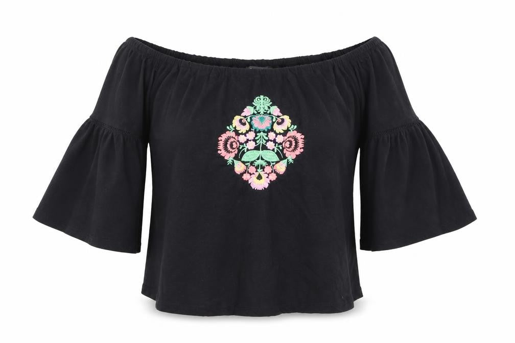 Primark Womens Black   Basic Blouse Size 10