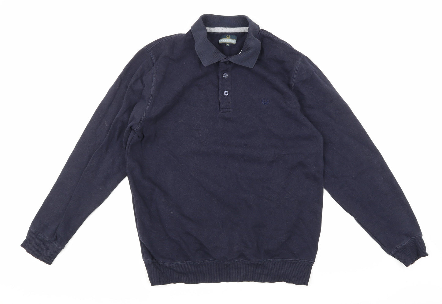 Lincoln Mens Blue   Pullover Hoodie Size M