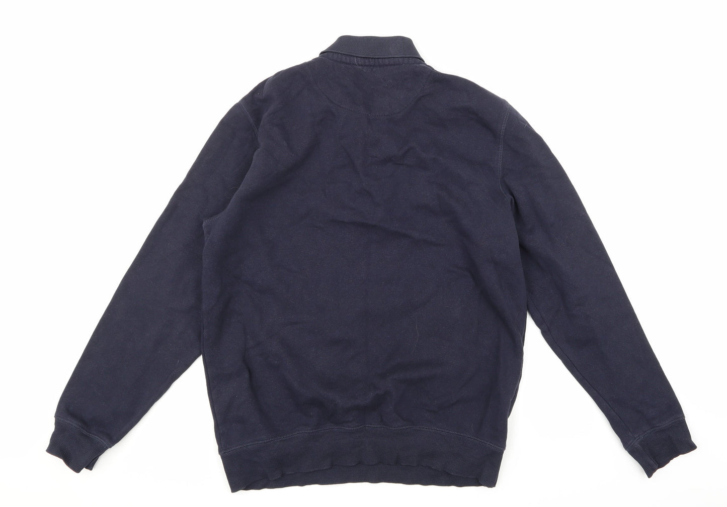 Lincoln Mens Blue   Pullover Hoodie Size M