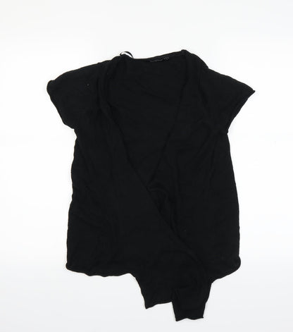 Additional front view of Atmosphere women’s black cardigan jumper, size UK 10