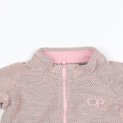 Close-up detail of Ocean Pacific girls’ pink, size 9-10, years
