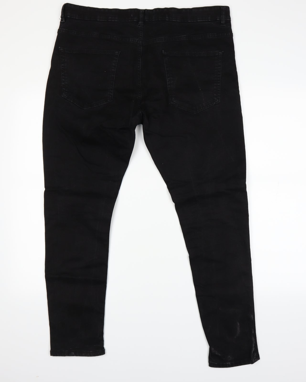 Easy Denim  Womens Black   Straight Jeans Size 38 L30 in