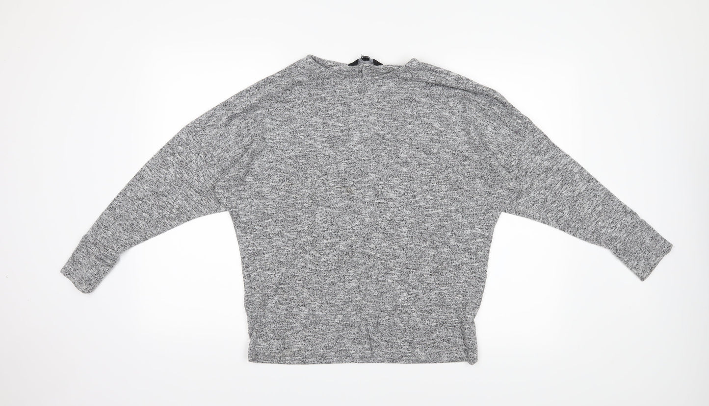 Dorothy Perkins Womens Grey   Pullover Jumper Size 12
