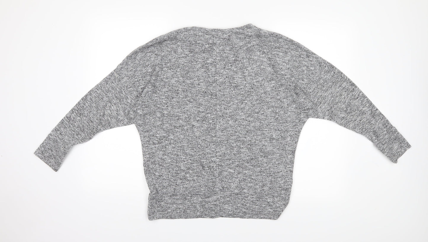 Dorothy Perkins Womens Grey   Pullover Jumper Size 12