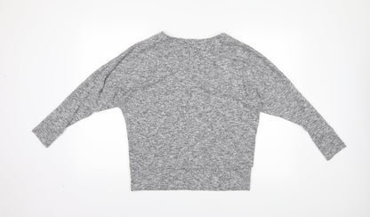 Back view of Dorothy Perkins women’s grey jumper, size UK 10