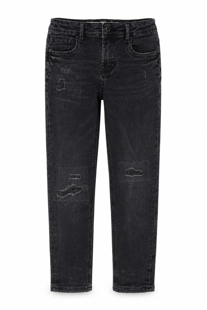 DenimCo Girls Black   Skinny Jeans Size 10-11 Years