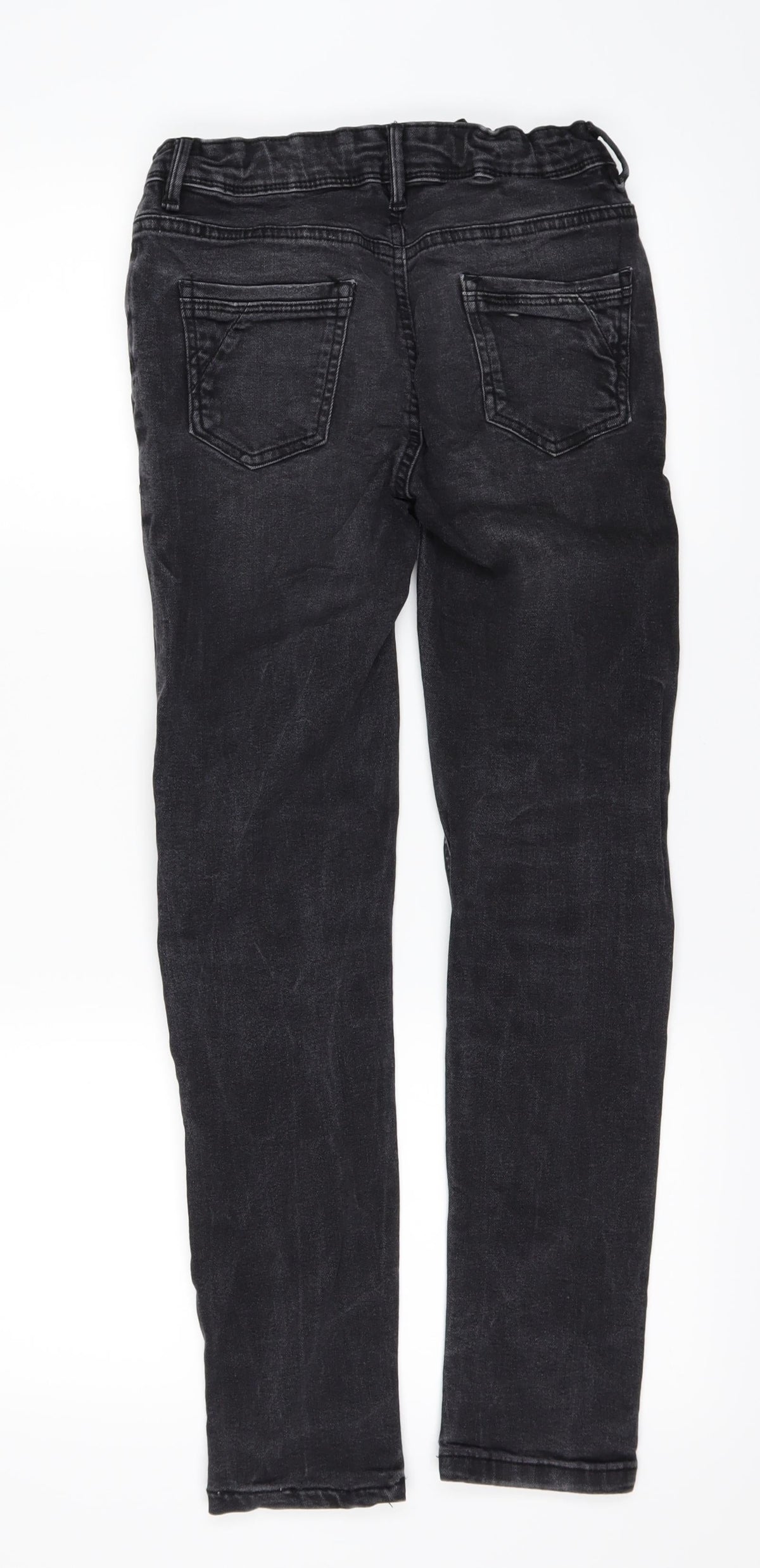 DenimCo Girls Black   Skinny Jeans Size 10-11 Years