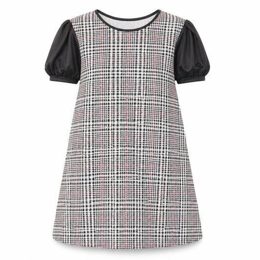 Front view of Blonde + Blonde women’s black a-line, size UK 10