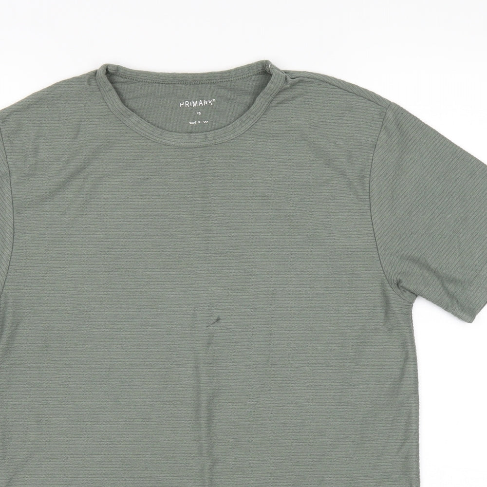 Primark Mens Green    T-Shirt Size XS