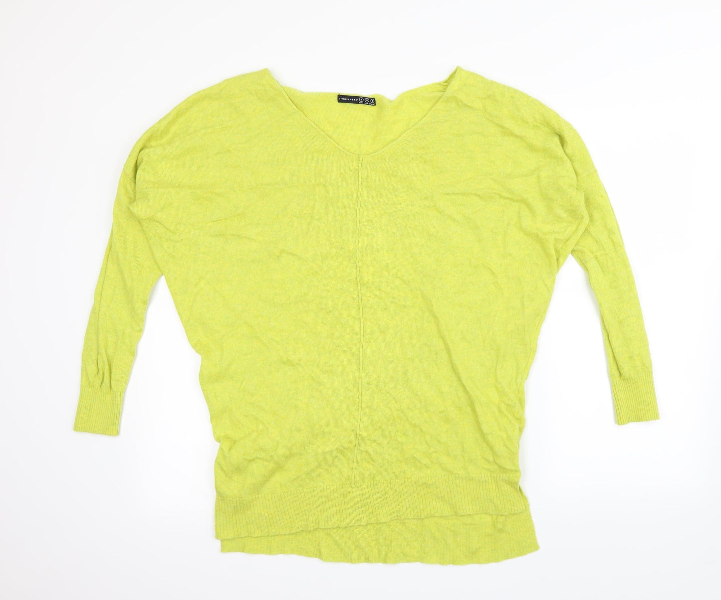 Atmosphere Womens Yellow   Pullover Jumper Size S