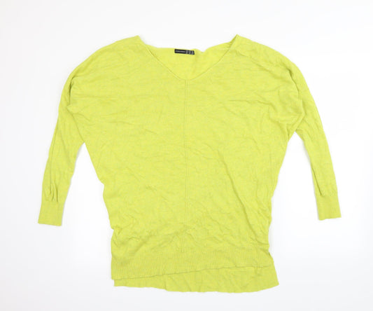 Atmosphere Womens Yellow   Pullover Jumper Size S