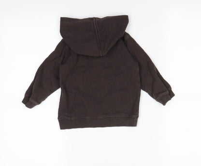 Back view of H&M Brown jumper, size 12-18, Months
