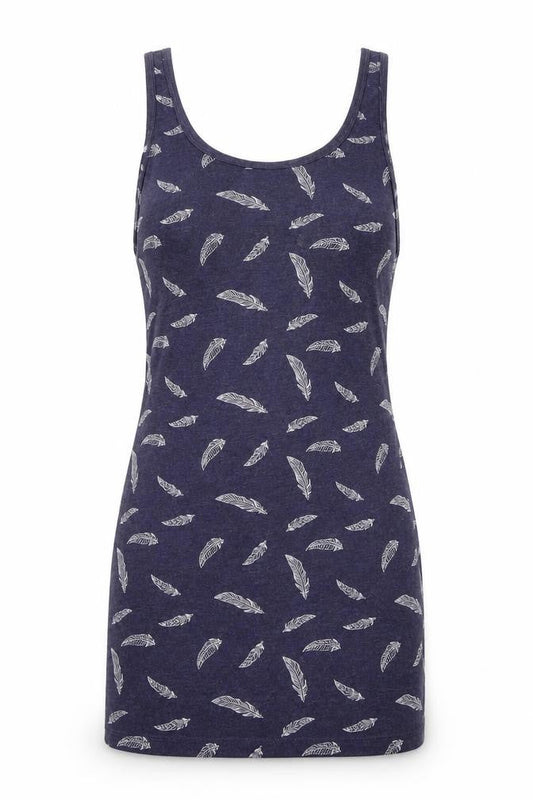 Atmosphere Womens Blue Floral  Basic Tank Size 8