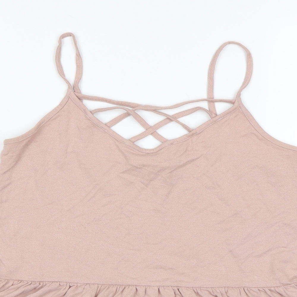 Only Womens Pink   Basic T-Shirt Size M