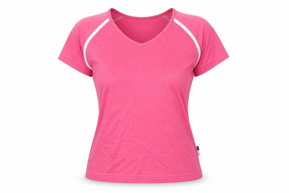 gym issue Womens Pink   Basic T-Shirt Size 12