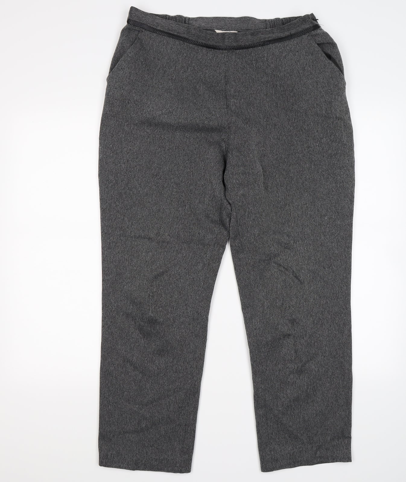 Marks and Spencer Womens Grey   Trousers  Size L L25 in