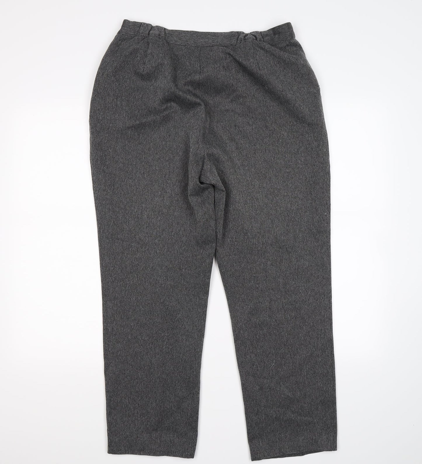Marks and Spencer Womens Grey   Trousers  Size L L25 in