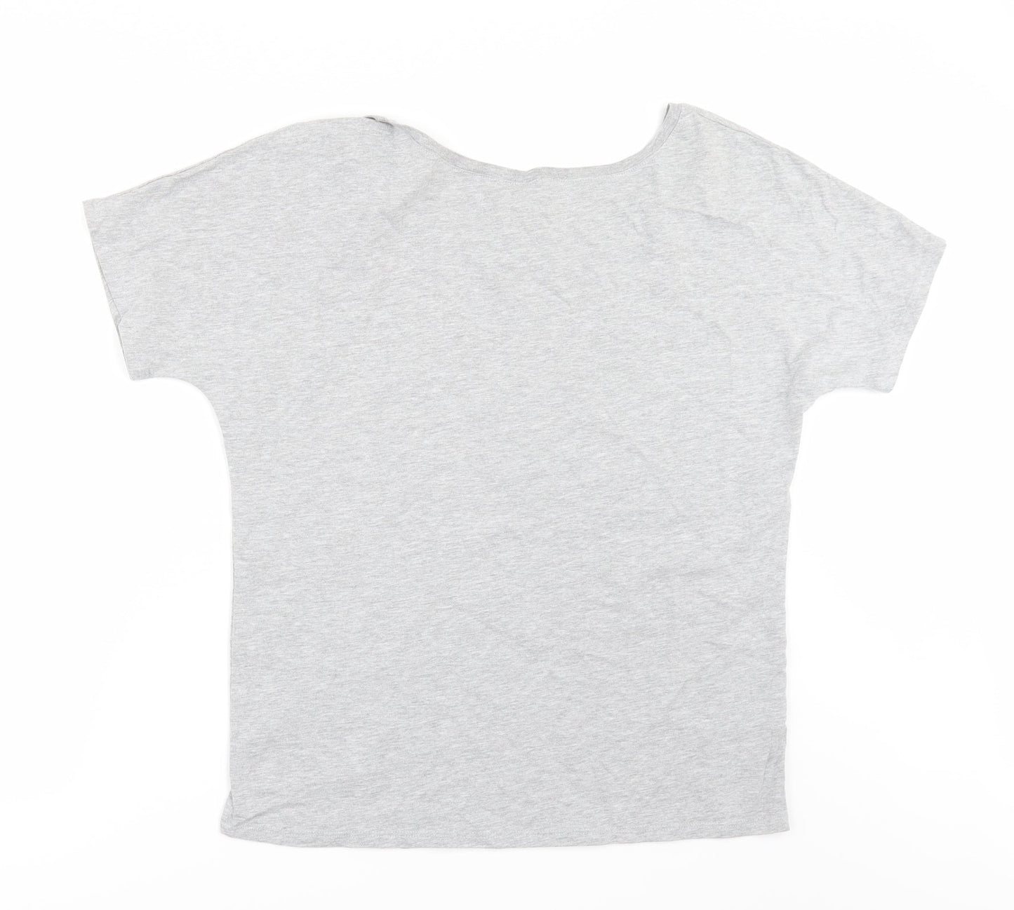 Bella + Canvas Womens Grey   Basic T-Shirt Size S
