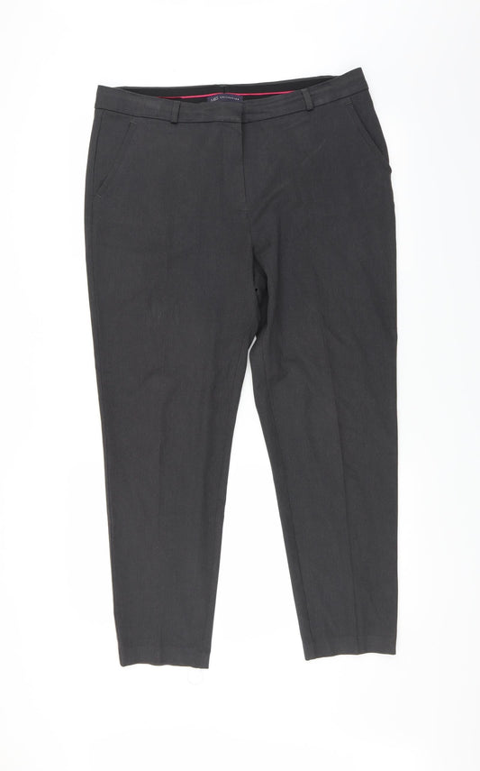 Marks and Spencer Womens Grey   Trousers  Size 16 L29 in