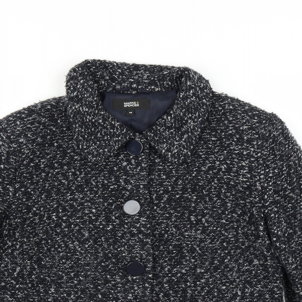 Marks and Spencer Womens Blue   Jacket  Size 14