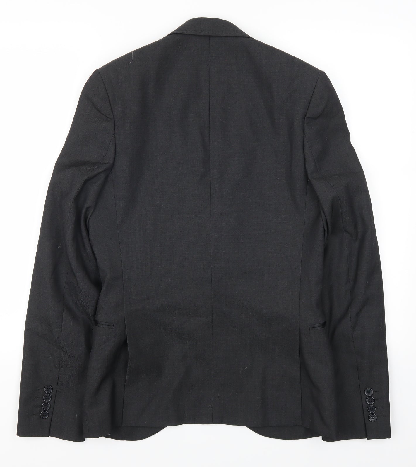 Topshop Mens Grey   Jacket Suit Jacket Size 34