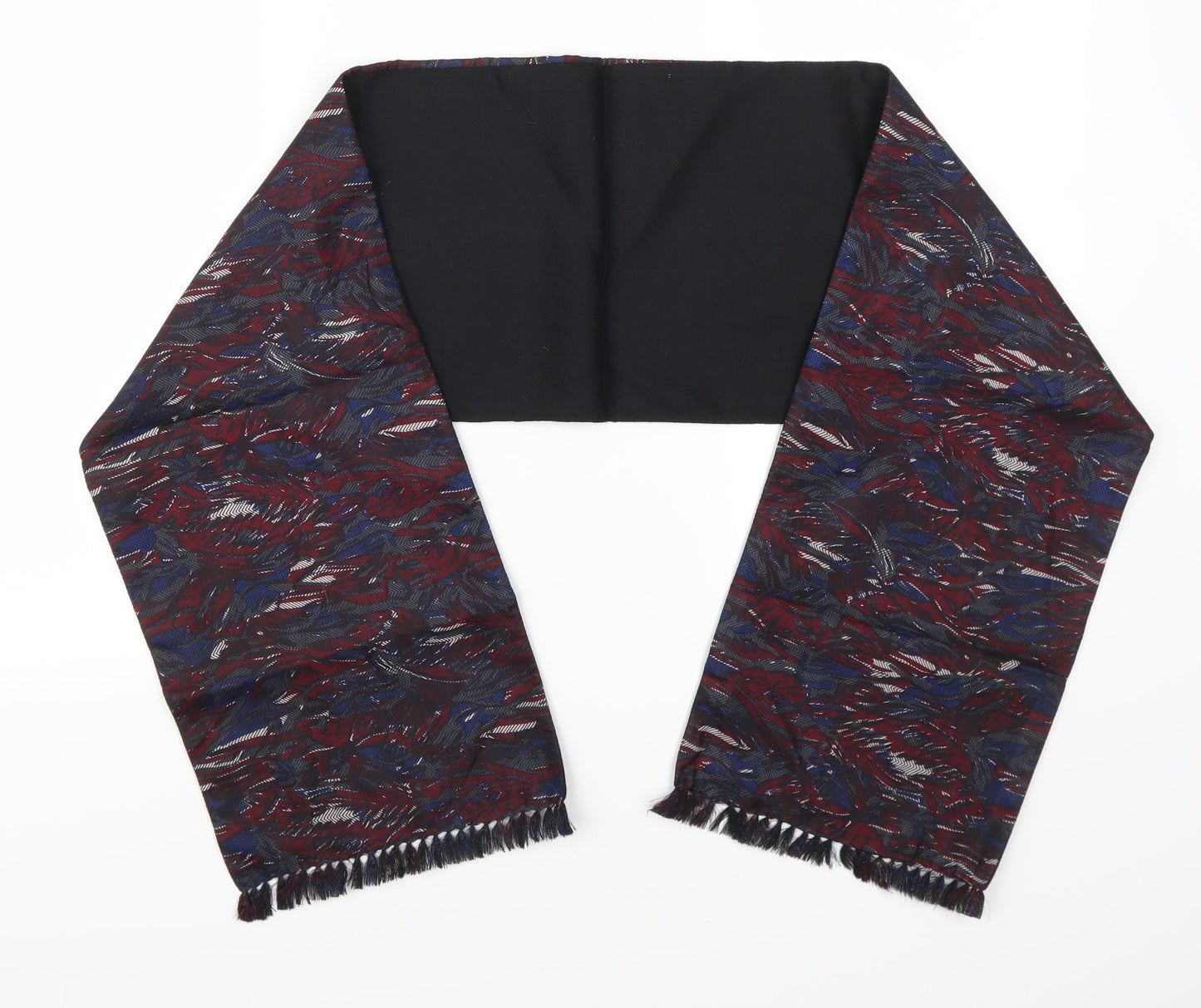 Preworn Womens Red Geometric   Scarf