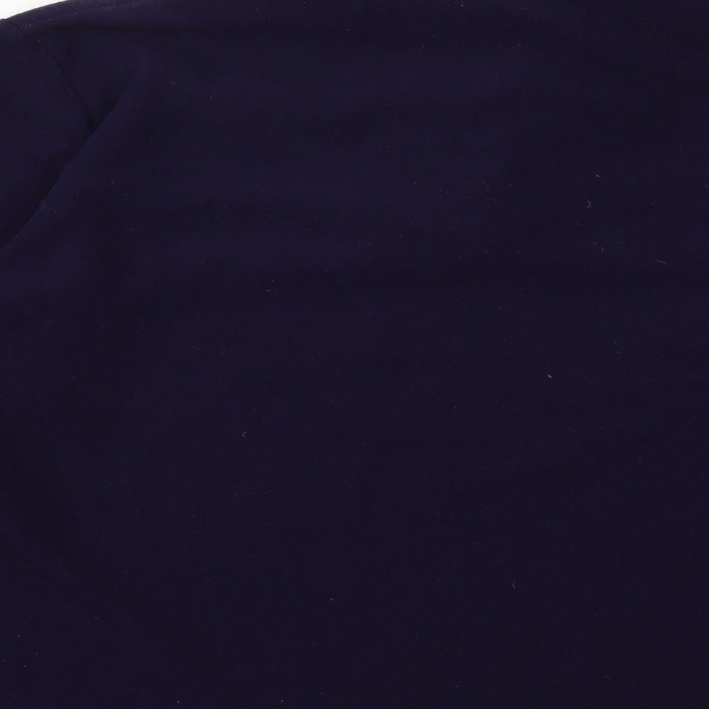 Active Womens Purple  Fleece Jacket  Size 10