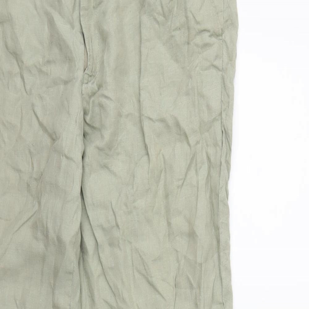 Preworn Womens Green   Trousers  Size 34 in L27 in