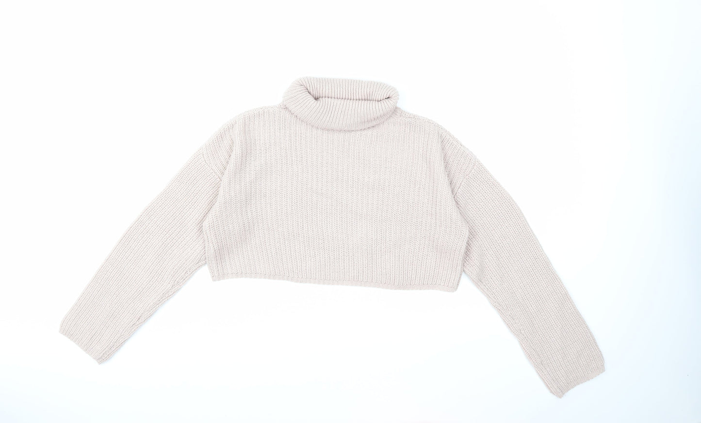 Missguided Womens Pink  Knit Pullover Jumper Size S