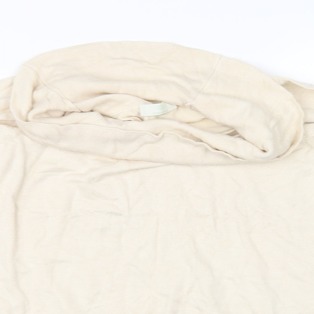 Marks and Spencer Womens Ivory   Pullover Jumper Size 16