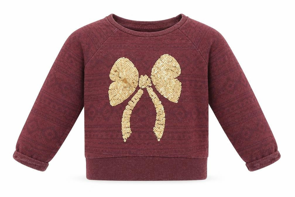 F&F Girls Purple   Pullover Sweatshirt Size 2-3 Years