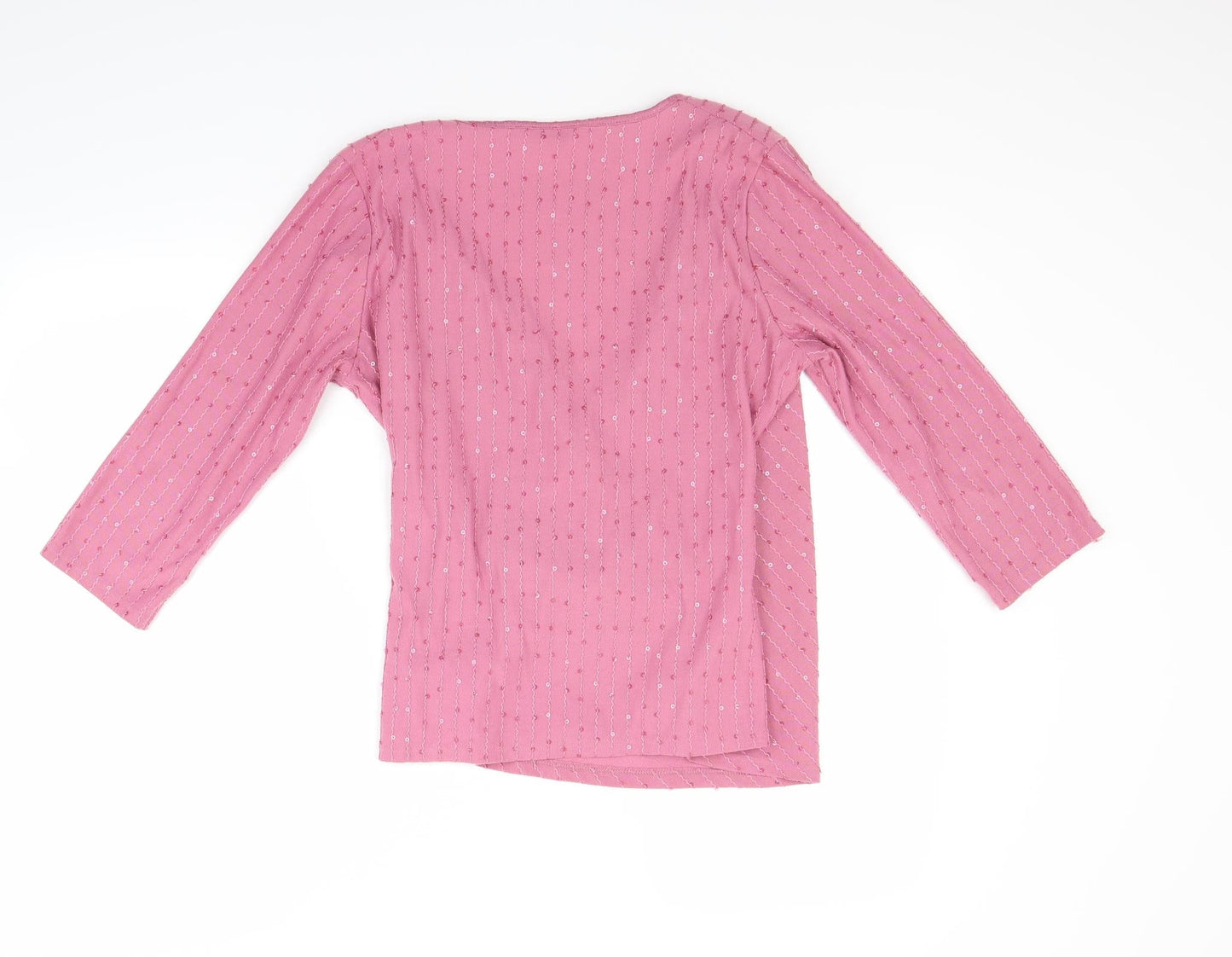 Marks and Spencer Womens Pink   Pullover Jumper Size 14