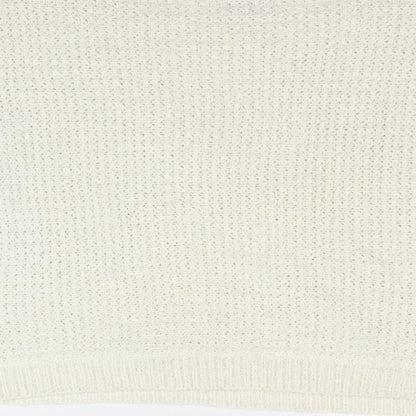 Brand and care label for Tu women’s white jumper, size UK 14