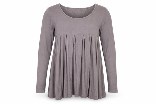 River Island Womens Grey   Basic Blouse Size 10