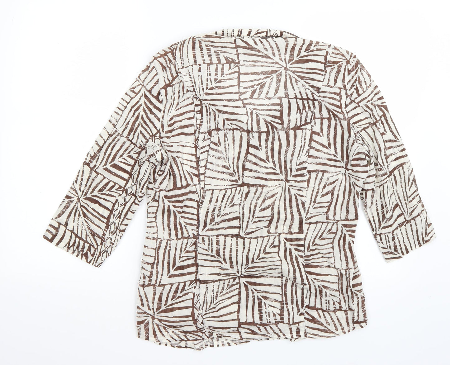 Per Una Womens White   Basic Button-Up Size 12