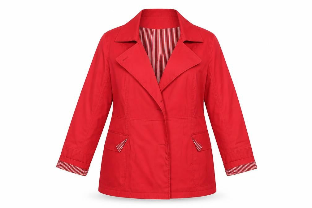 George Womens Red   Jacket Coat Size 14