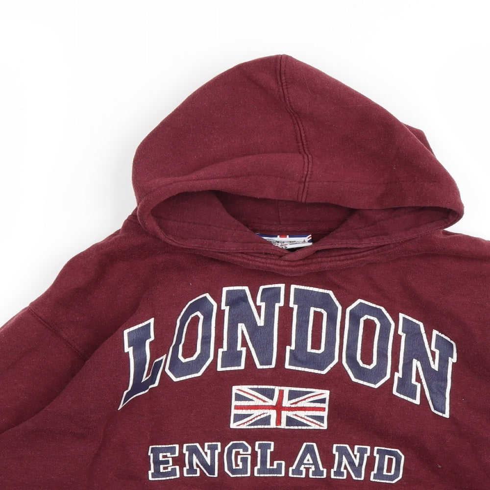 Zone one Womens Purple   Pullover Hoodie Size XS