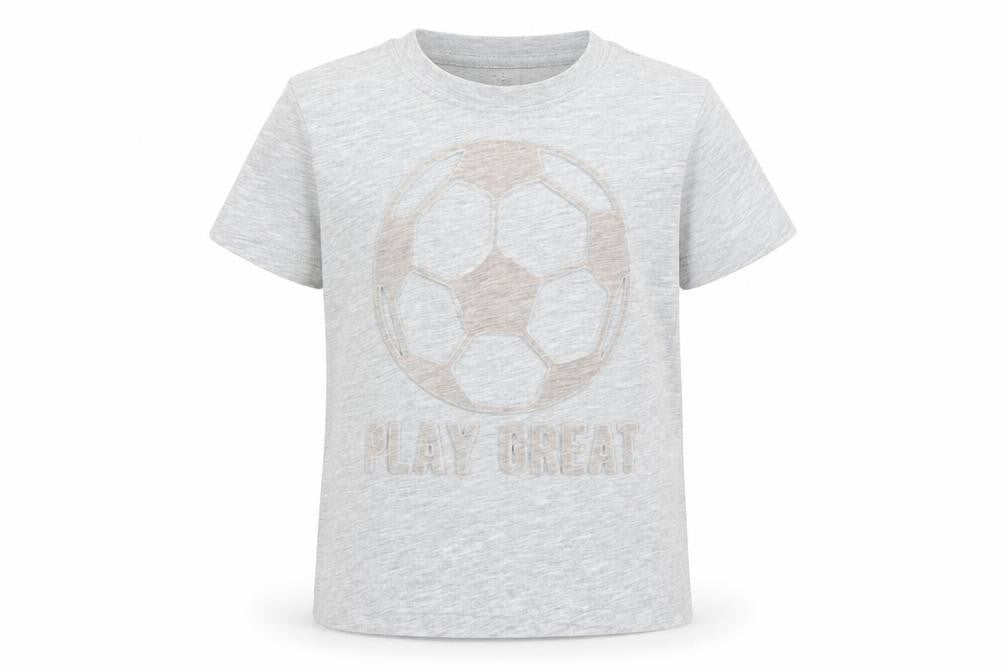 H&M Boys Grey Batik Rayon Basic T-Shirt Size 5 Years