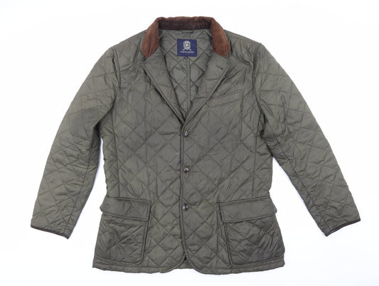 Harvey & Jones Mens Green   Jacket  Size XL