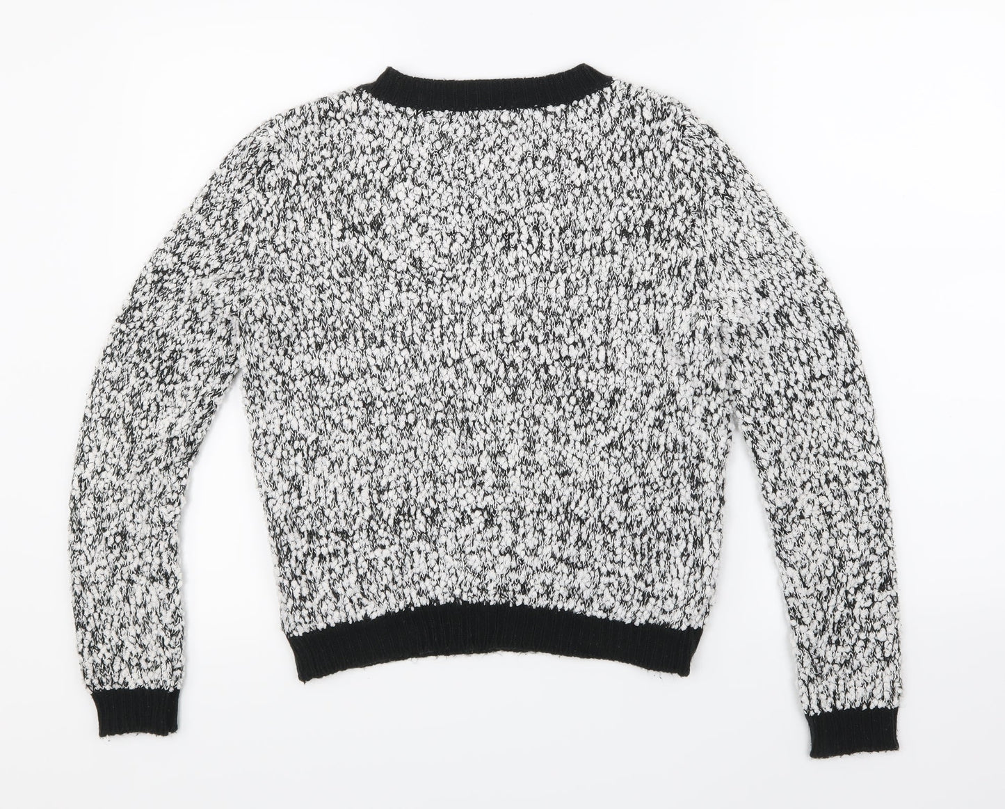 Terranova Womens White  Knit Pullover Jumper Size S