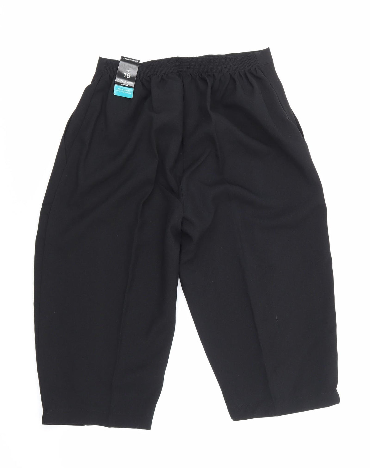 Preworn Womens Black   Trousers  Size 16