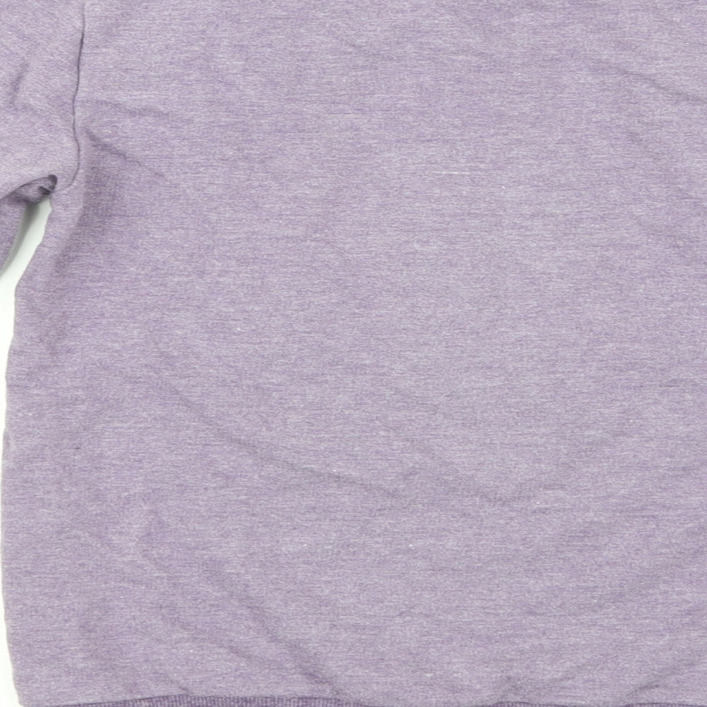 River Island Boys Purple   Pullover Sweatshirt Size 7-8 Years